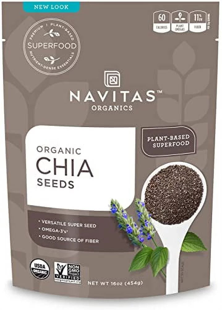 Organic Chia Seeds 16 oz K911188