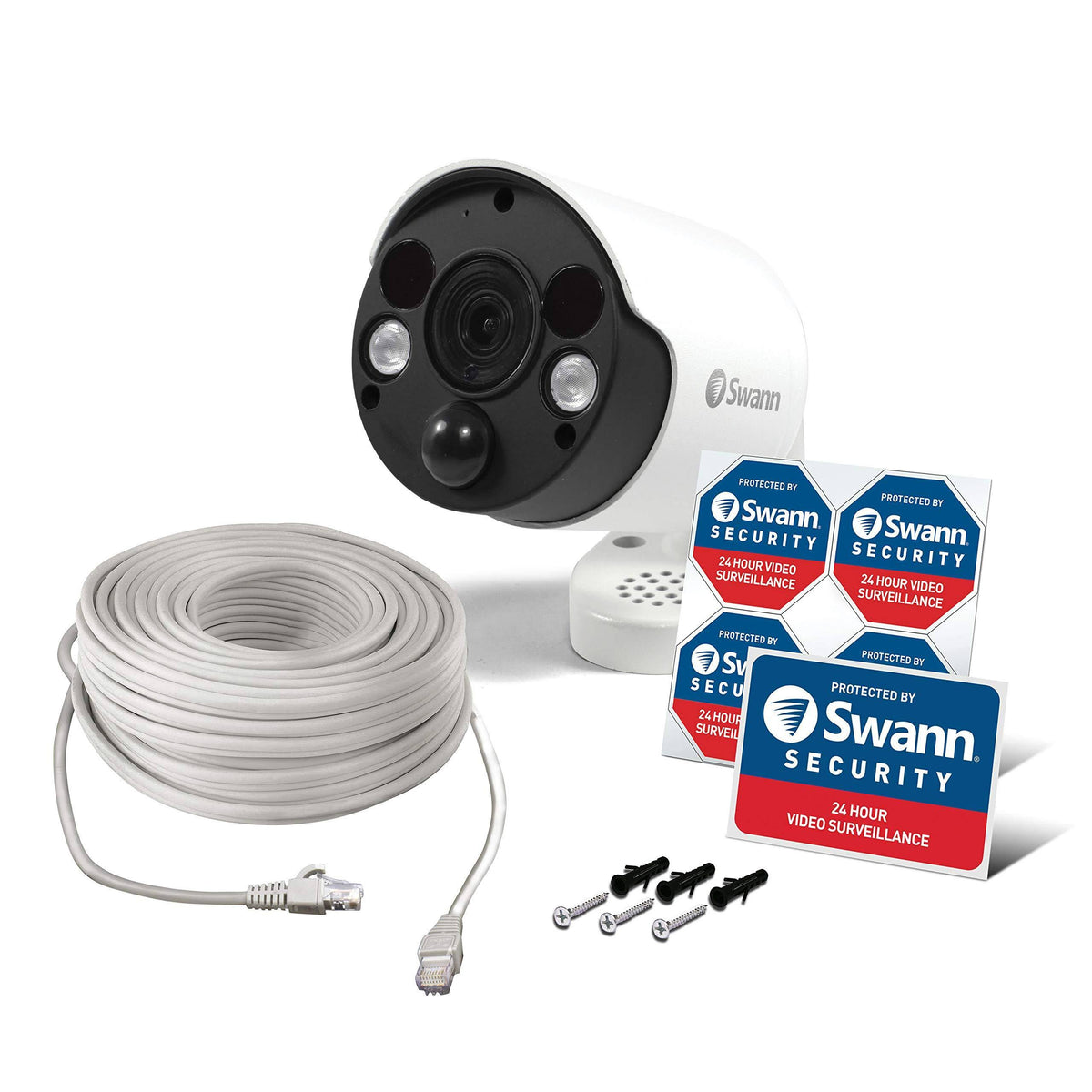 4K Wired PIR Bullet Security Camera with Spotlight I20154