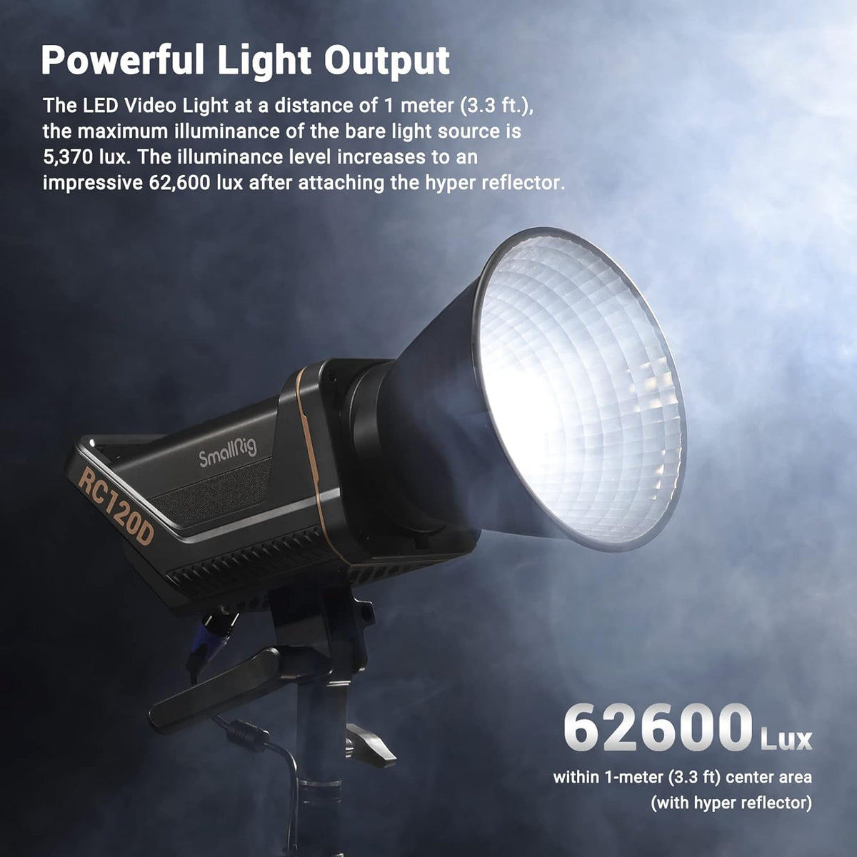 SmallRig RC 120D 120W Bowens Mount LED Video Light U48035