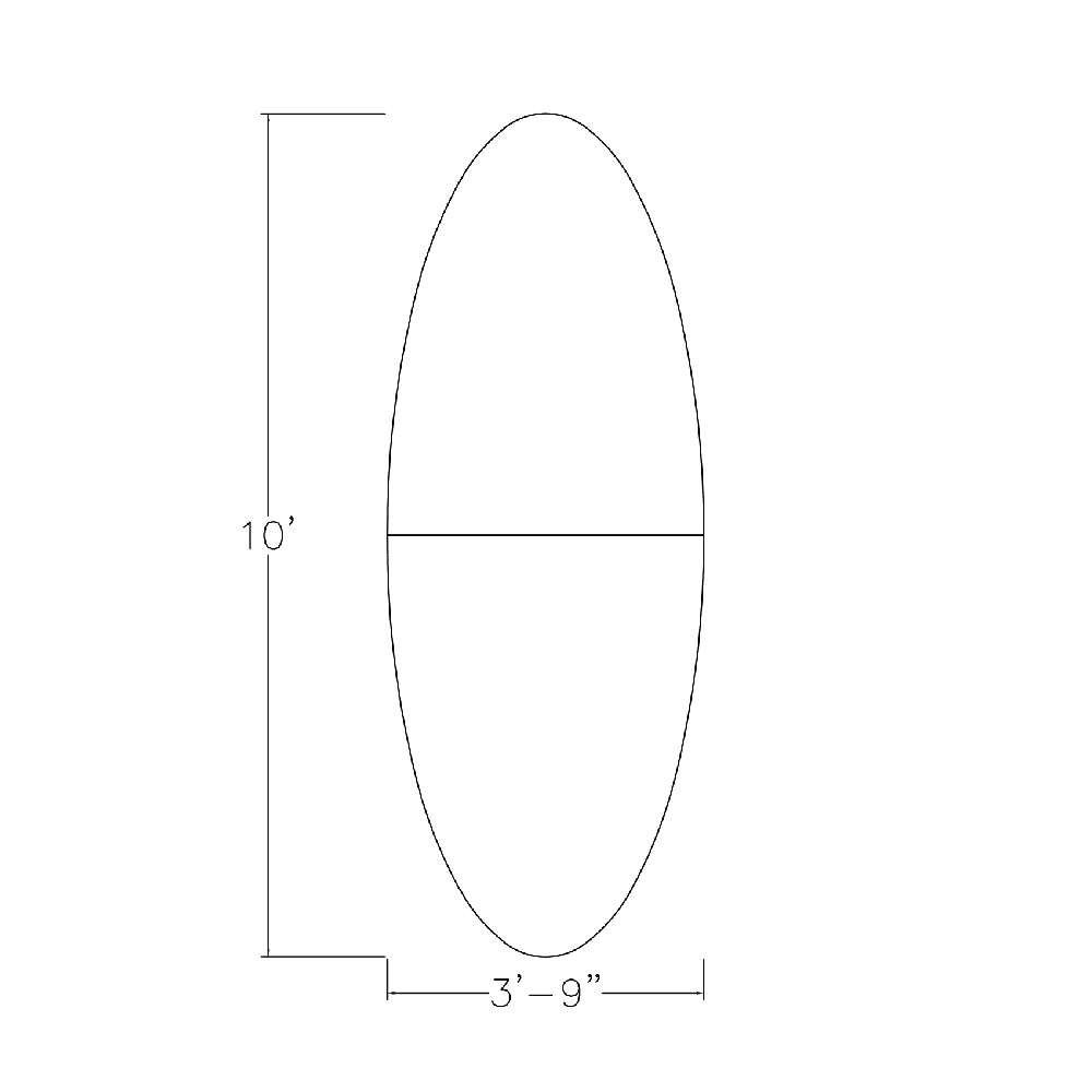 Oval Shaped Conference Room Table with Power Modules H9530