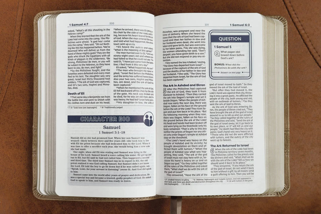 Teen Study Bible Compact Brown Comfort Print P5086