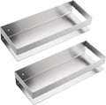 Matte Black 2 PCS Stainless Steel Wall Mounted Shower Shelf Caddy O7367