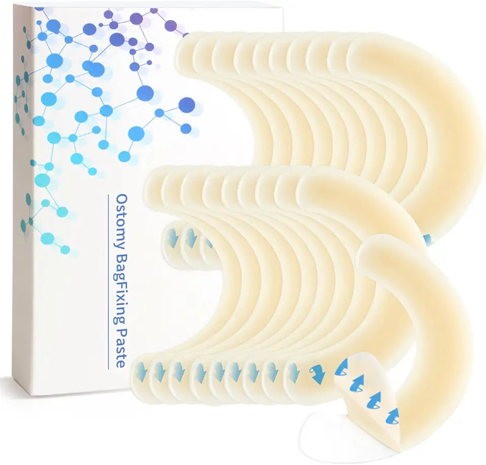 20PCS Ostomy Barrier Strips Elastic Adhesive Tape Strips X580202