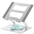 Laptop Stand with 360° Swivel Base Ergonomic Adjustable Laptop Riser Y2145