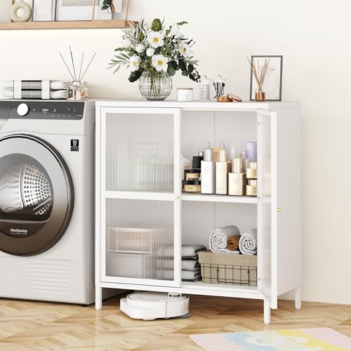 White 2 Door Steel Storage Cabinet R511
