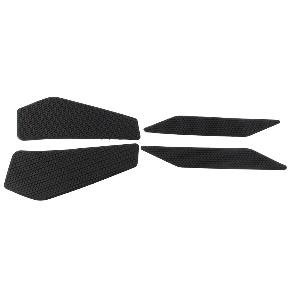 4x Motorbike Side Tank Traction Grips Pads R36794