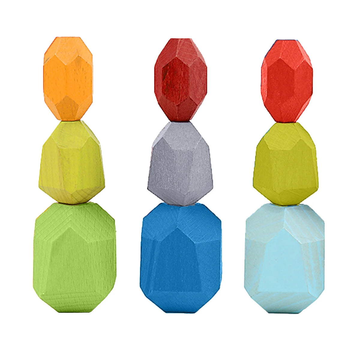Nordic Baby Wooden Building Blocks Balance Stacking Game Puzzle Toys T8174