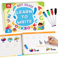 Learn to Write Workbook Numbers Letters Practicing Book ABC Alphabet Sight Words Handwriting Educational Toy U514