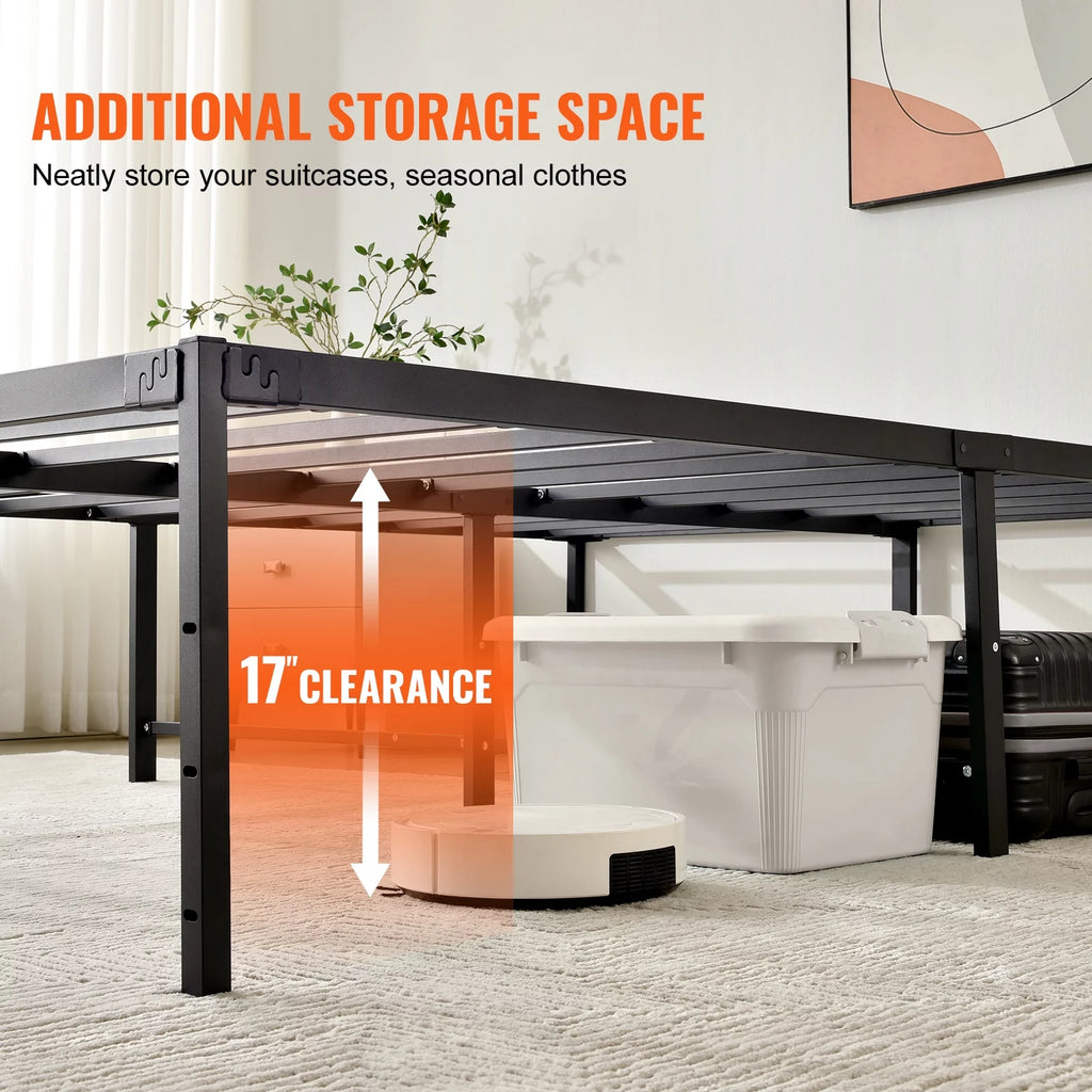 Full Size 18 inch Metal Bed Frame L475801