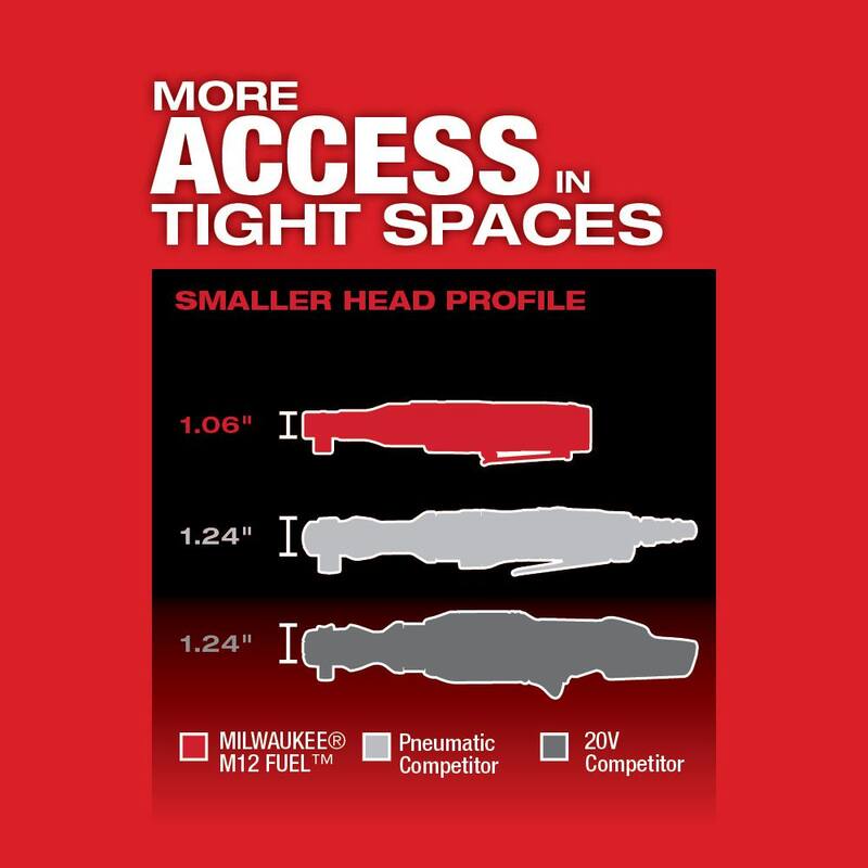 12V Lithium-Ion Brushless Cordless 1/2 in. Ratchet with 2.0Ah Battery V89966