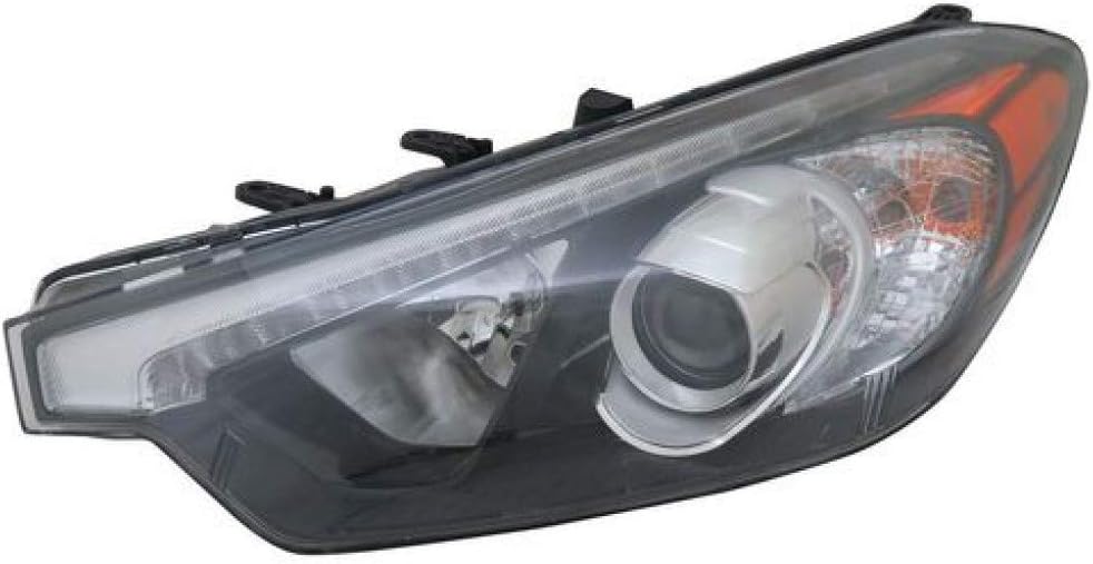 Passenger Halogen Headlight with LED Position J939045