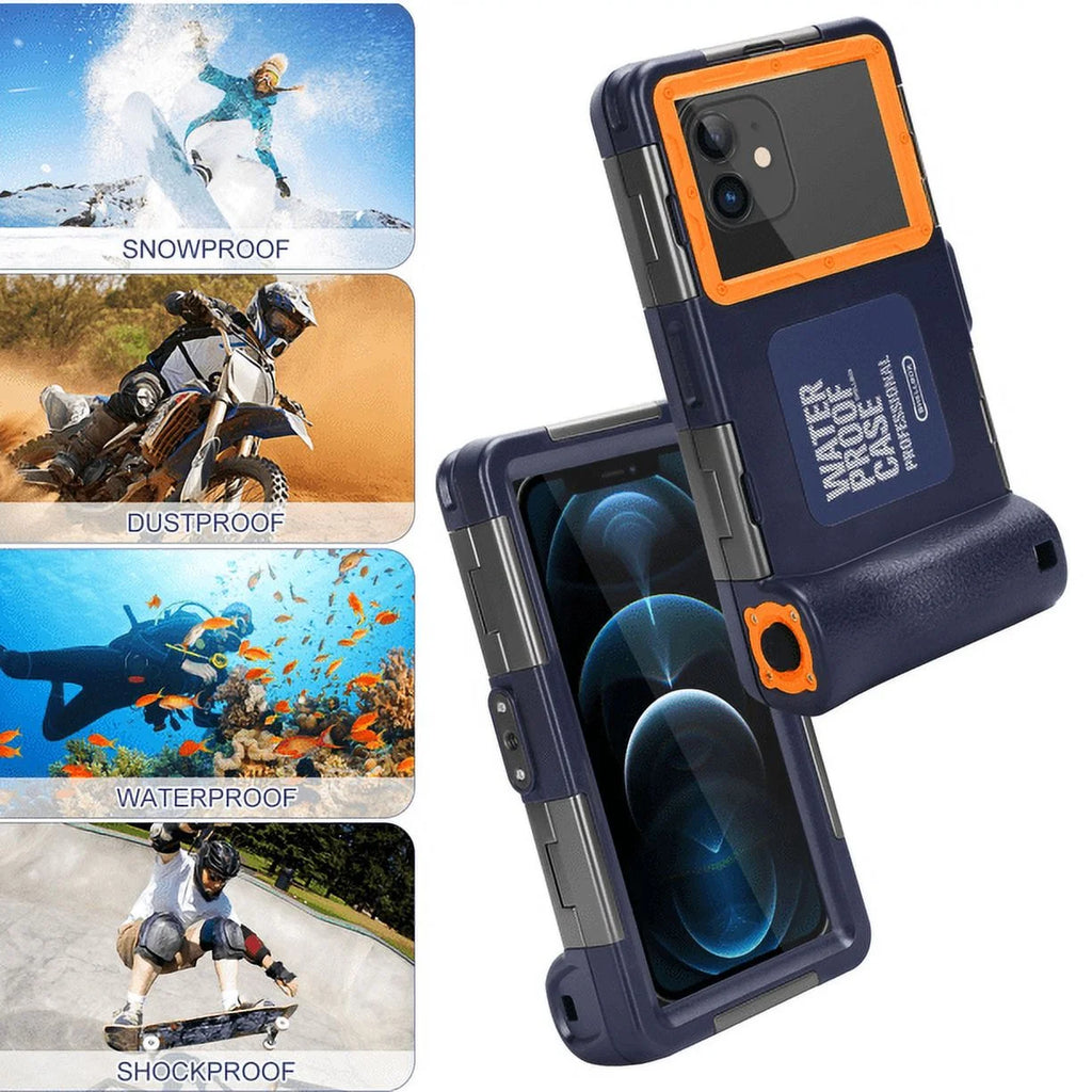 Waterproof Protective Case for Samsung Galaxy S20 5G UW and All Phones Up to 6.9 Inch O48546
