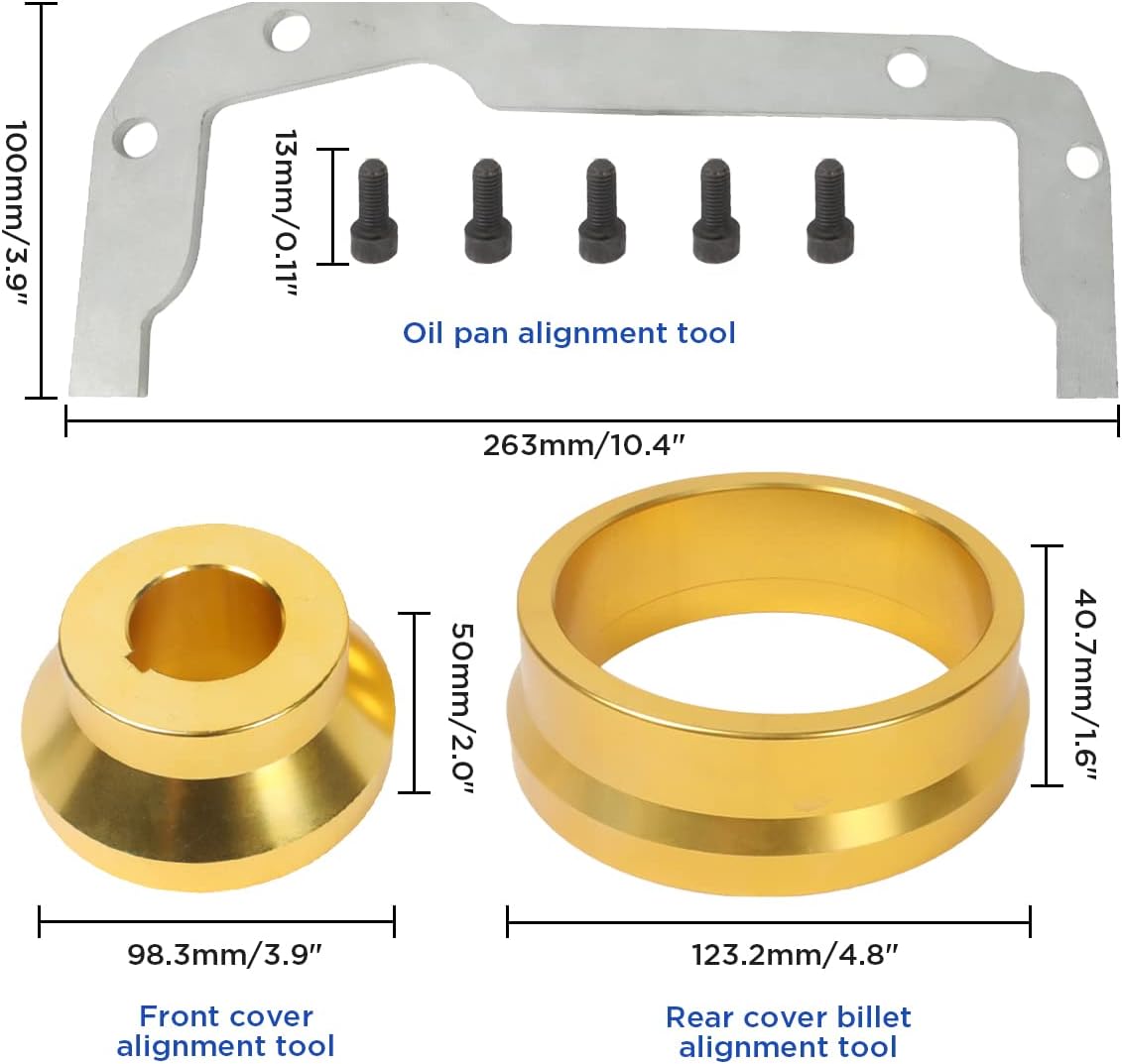 LS Engine Front and Rear Main Seal Alignment Tool Kit, Pack of 2 S490