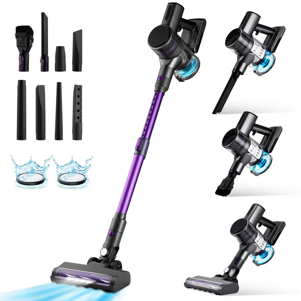 Cordless Stick Vacuum Cleaner O4993