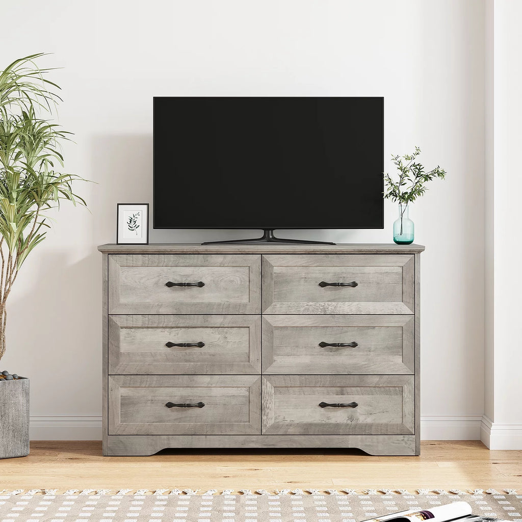5 Drawer Wood Dresser F947