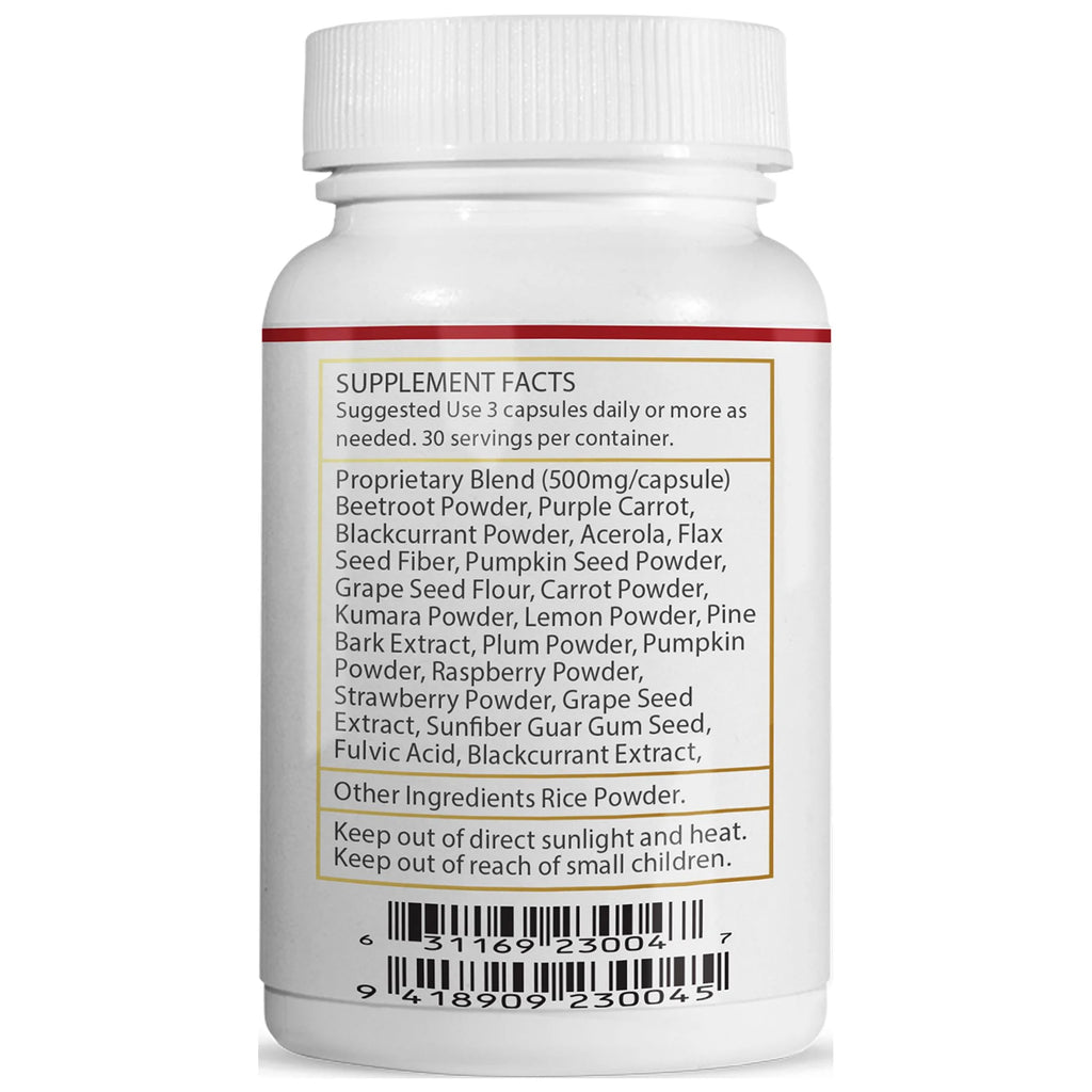 180 Pills Antioxidant Superfood Capsules J8493