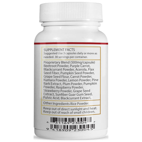 180 Pills Antioxidant Superfood Capsules J8493