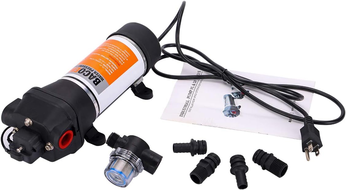 Self Priming Water Pressure Pump 45Psi 4.5GPM M6951