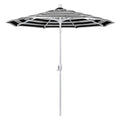 7.5 ft Aluminum Push Button Tilt Market Umbrella D407
