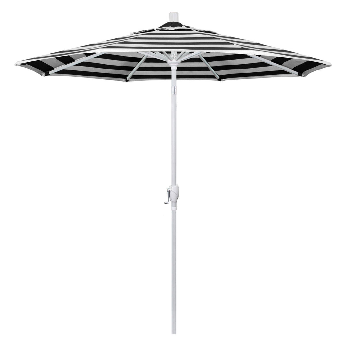 7.5 ft Aluminum Push Button Tilt Market Umbrella D407