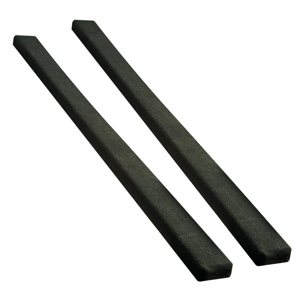 6' Carpeted Bunk Boards Pair in Yellow V157