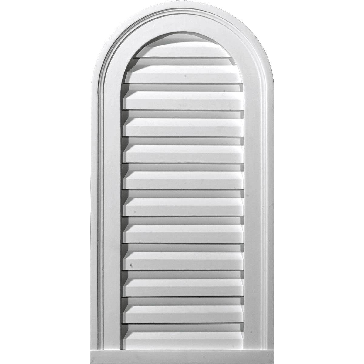 Cathedral Urethane Gable Vent Louver B704
