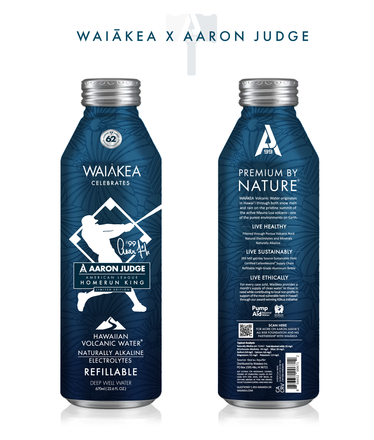 Hawaiian Volcanic Water, 670ml - 12 pack O9342