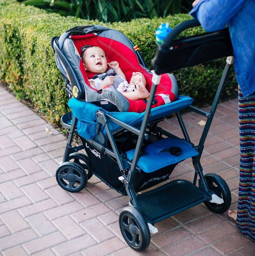 Black Stand-On Tandem Stroller U385152