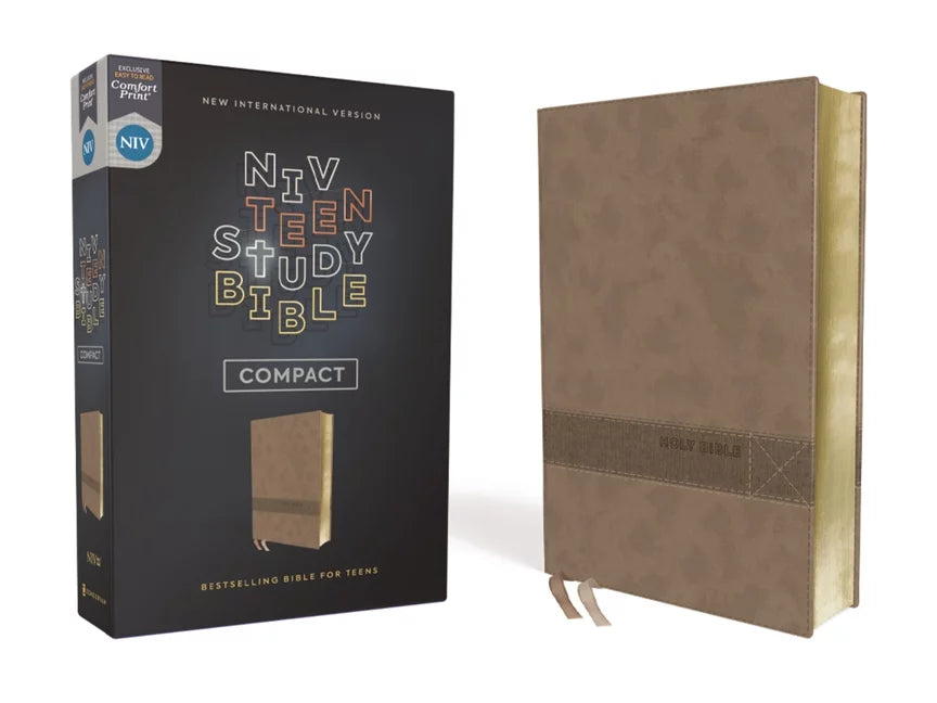 Teen Study Bible Compact Brown Comfort Print P5086