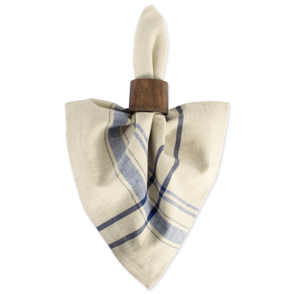 Set of 6 Blue Striped Napkins K1093