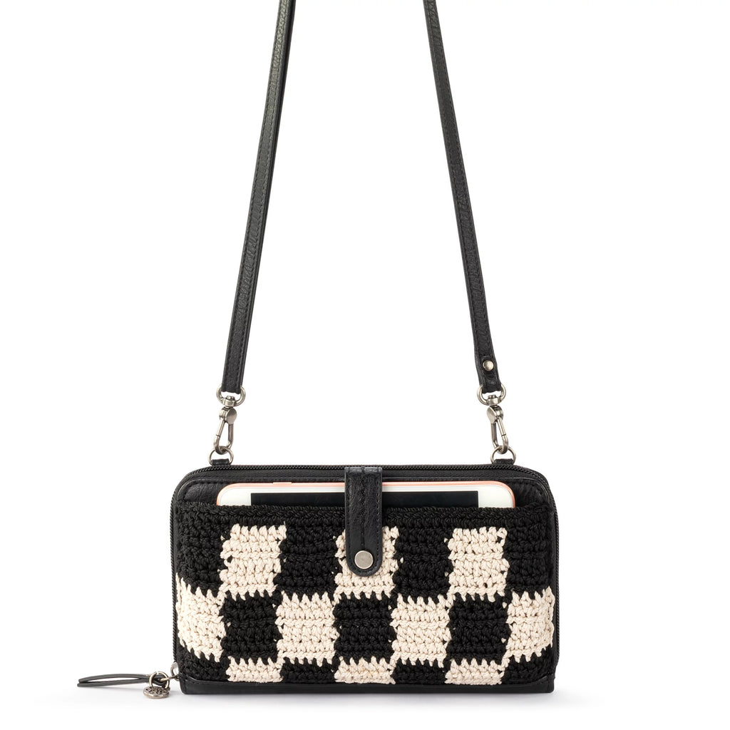 Hand-crochet Recycled Polypropylene Yarn Crossbody Q364605
