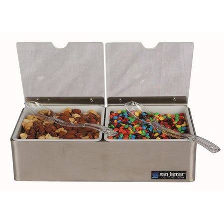 2 Quart Condiment Center with Notched Lids T807106