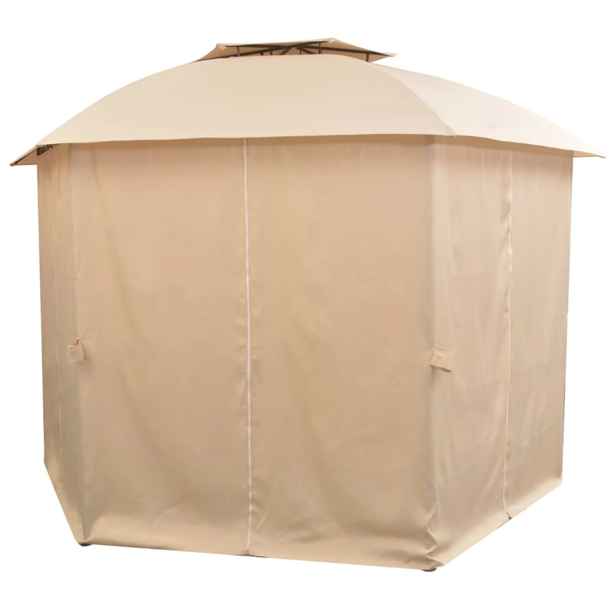 Garden Marquee Pavilion Tent with Curtains 11' 9"x8' 8" R657