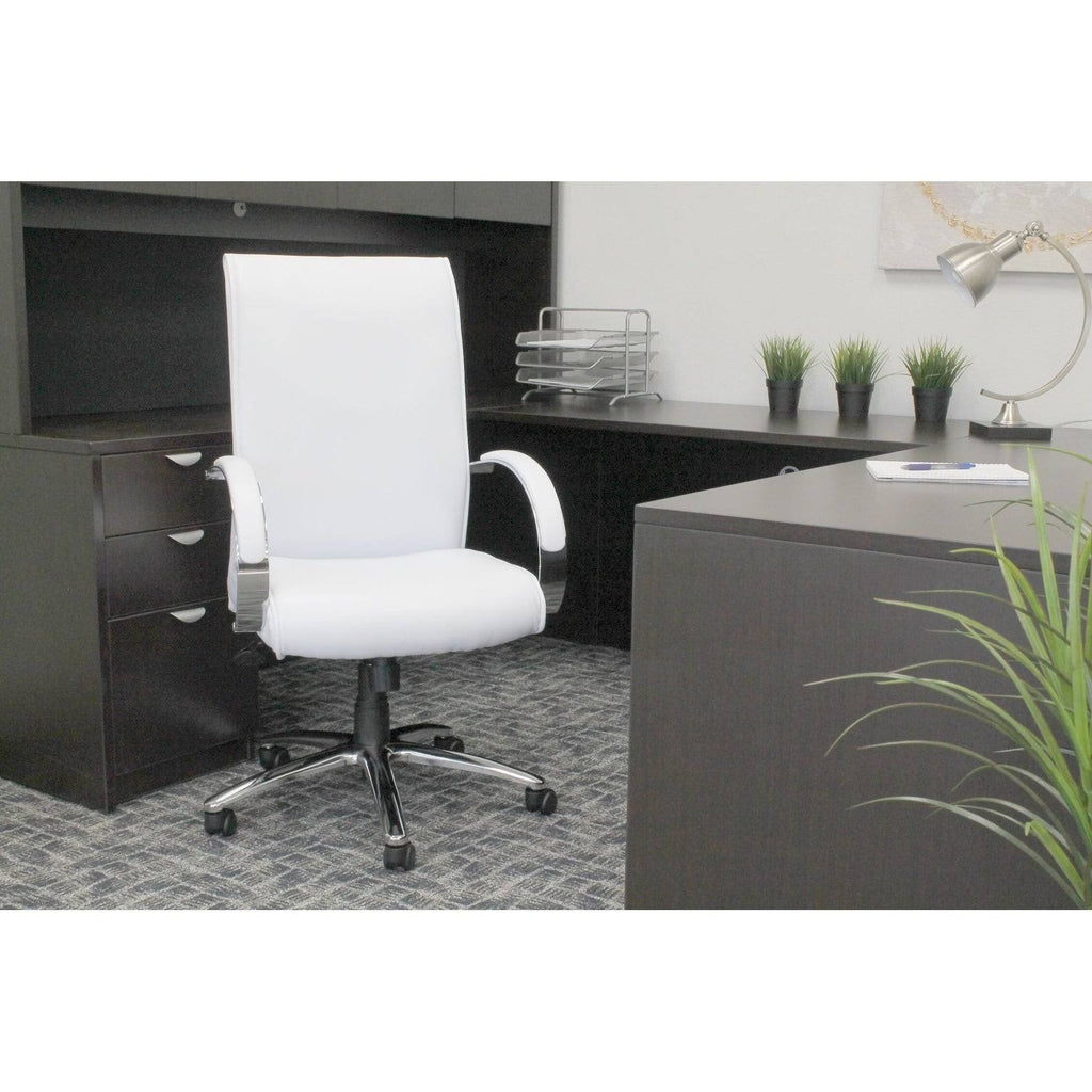Executive Guest Chair with Metal Chrome B3887