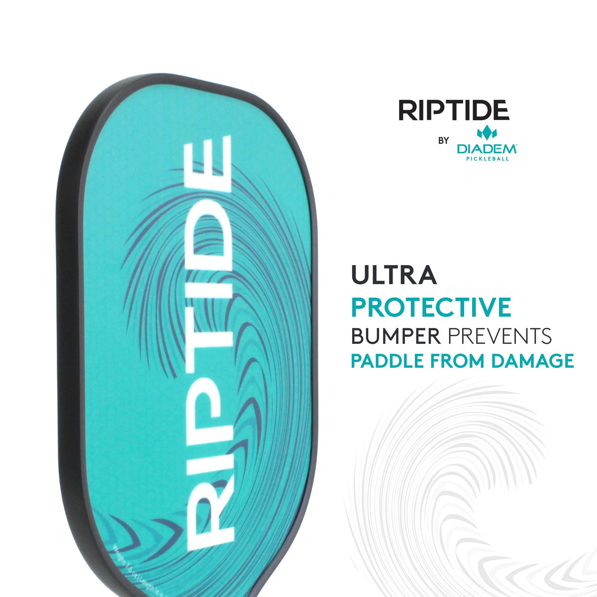 Teal Fiber Pickleball Paddle B2979