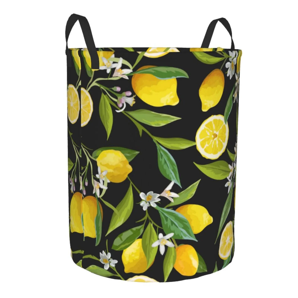 Round Laundry Hamper with Handles N540