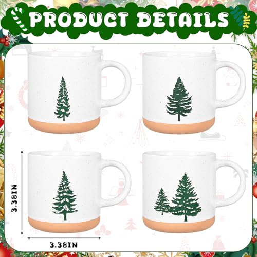 Christmas Mugs Set of 4 12Oz T956