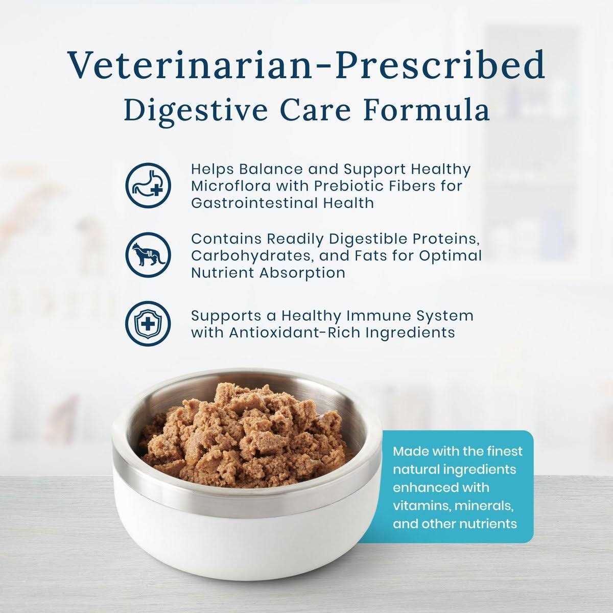 Blue Natural Veterinary Diet Gastrointestinal Support Canned Cat Food 24/5.5 oz J4798