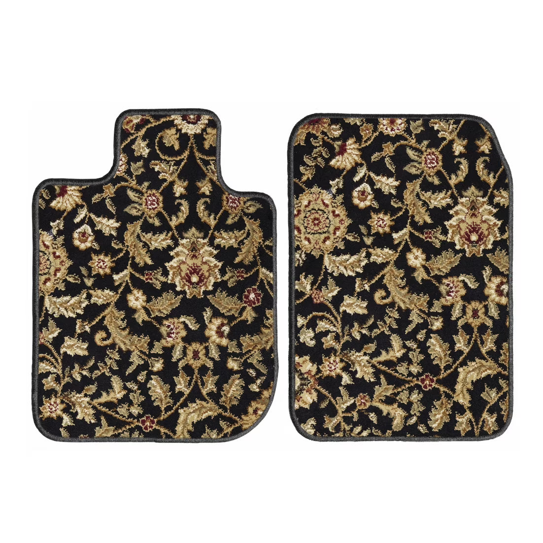 Black Oriental Car Mats T160573