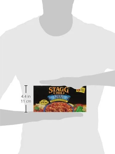 6 Count 15 Ounce Chili with Beans S893
