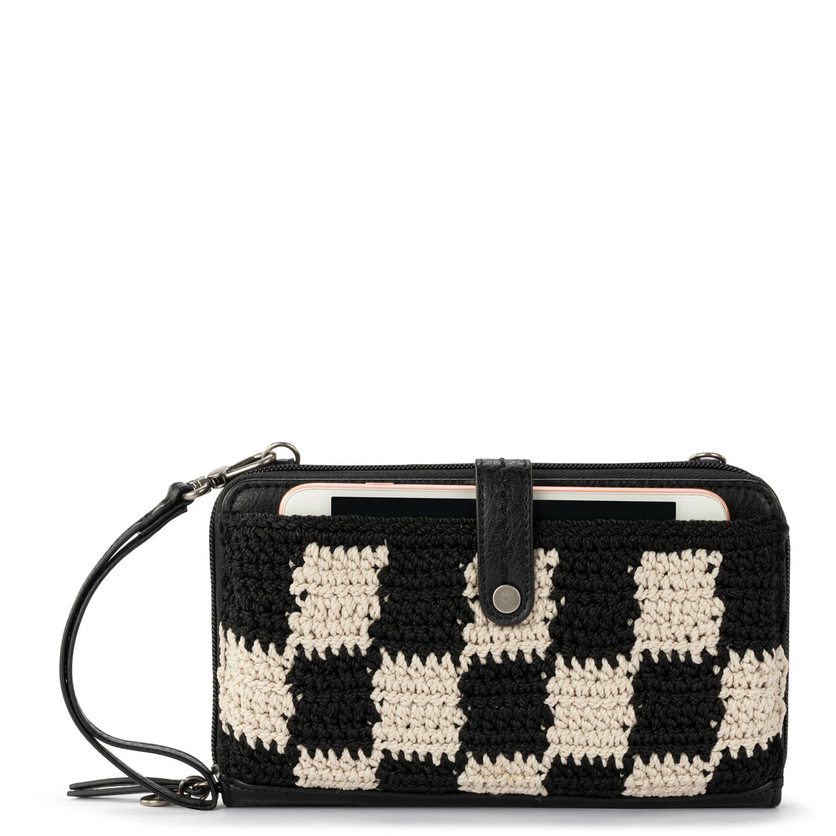 Hand-crochet Recycled Polypropylene Yarn Crossbody Q364605