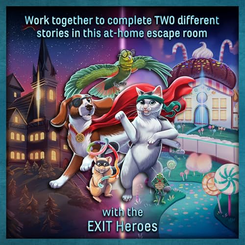 2 Escape Adventures Co-Operative Game X41279