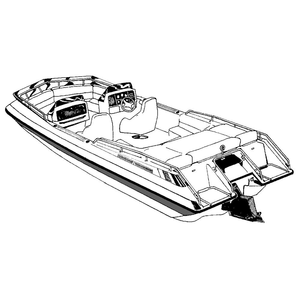 Grey Boat Cover V58284