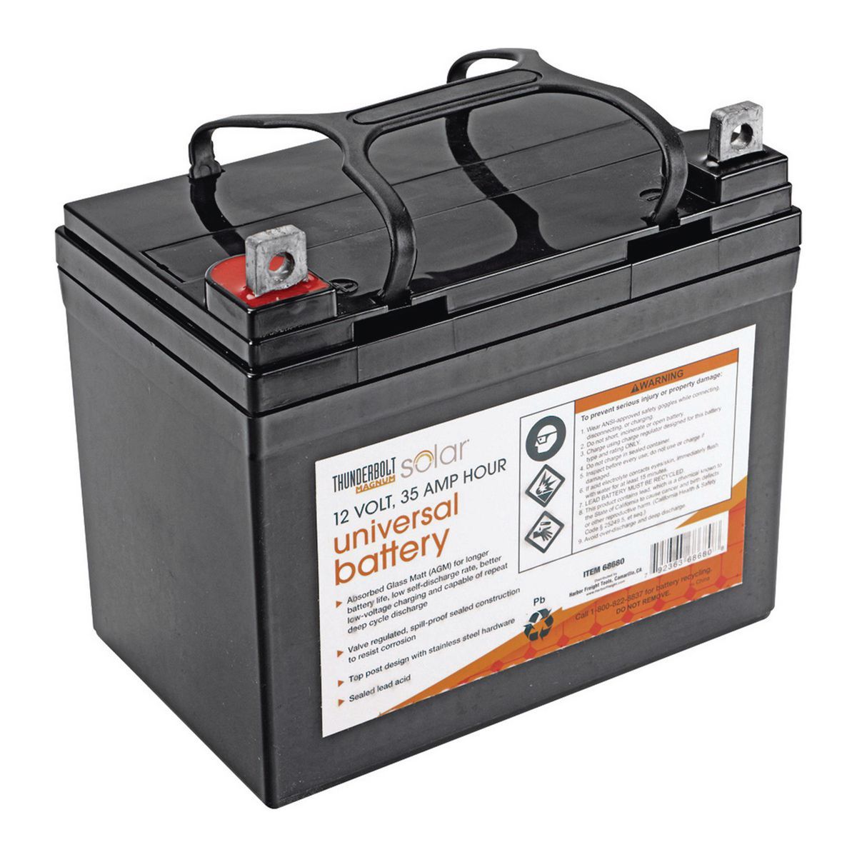 12V 35 Ah Sealed Lead-Acid Battery T40921