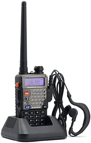 5PCS Dual-Band Handheld Two Way Radio Black H74850
