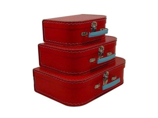 Cargo Mini Suitcases Red G422