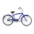 Navy Blue 26x22 Beach Cruiser Bike Z91803