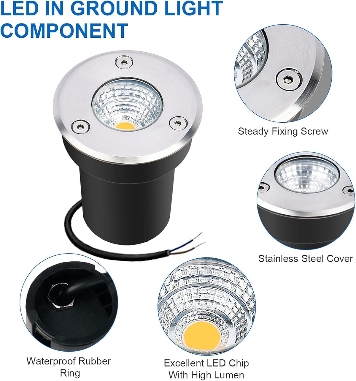 5W Low Voltage Landscape Lights 10 Pack Y256