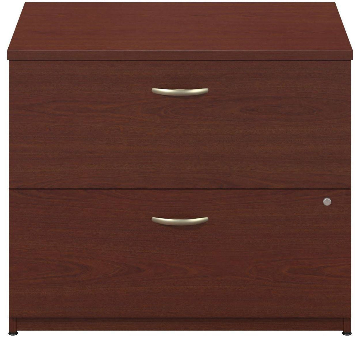 2 Drawer Mahogany Lateral File Cabinet Q94269