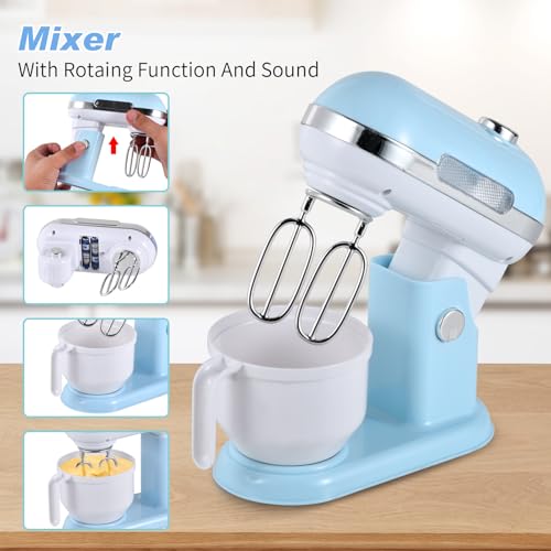 Pink Toy Kitchen Set with Coffee Maker, Mixer and Toaster F91860